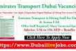 Emirates Transport Jobs In UAE. Emirates Transport Careers In UAE