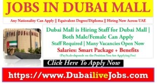Jobs in Dubai Mall 2019
