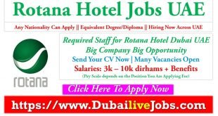 rotana careers dubai hotel jobs