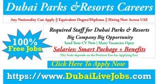 Dubai Parks and Resorts Careers - Dubai Parks Jobs
