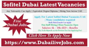 Sofitel Dubai Careers Open Latest Vacancies