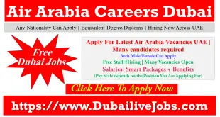 Air Arabia Careers Dubai