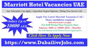 Marriott Hotel Careers UAE