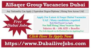 Al Saqer Group Careers Dubai