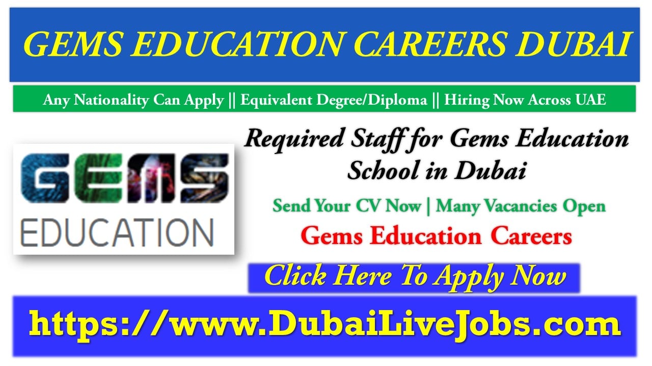 education research jobs dubai