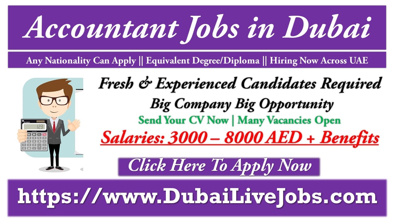 Accountant Jobs In Dubai