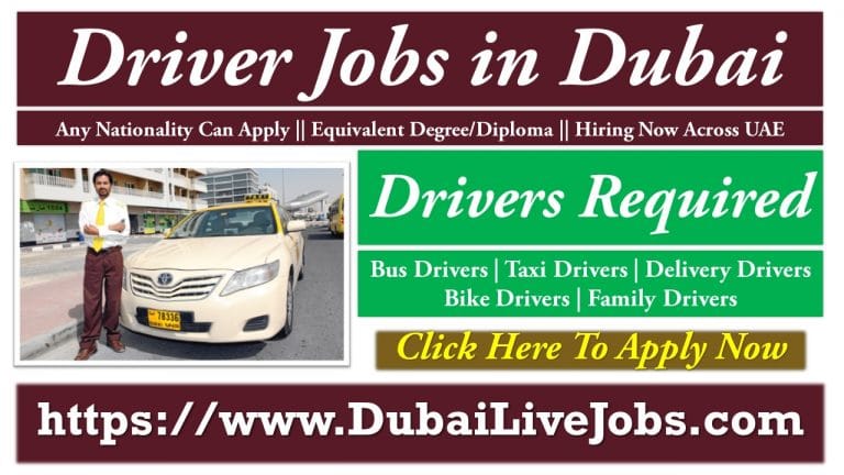 Driver jobs in ruwais abu dhabi