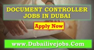 Document Controller Jobs in Abu Dhabi