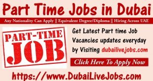 Part time jobs in Dubai