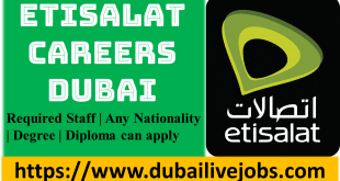 etisalat careers in Dubai