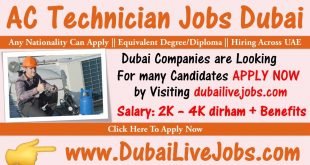 AC Technician Jobs in Dubai 2022 || Hiring For Free Apply Now