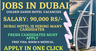 Dubai Golden Sands Hotel Careers