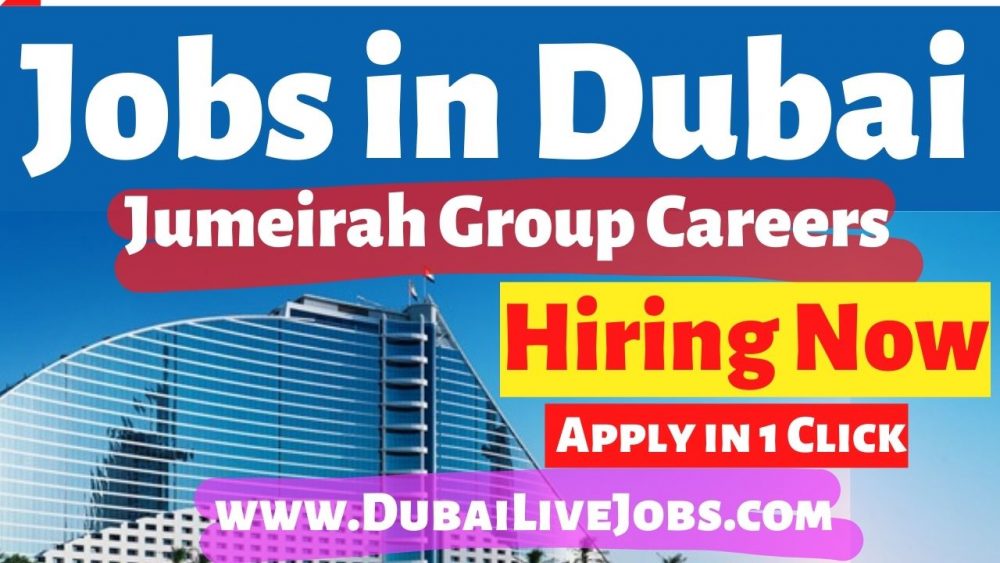 Jumeirah jobs careers group new openings