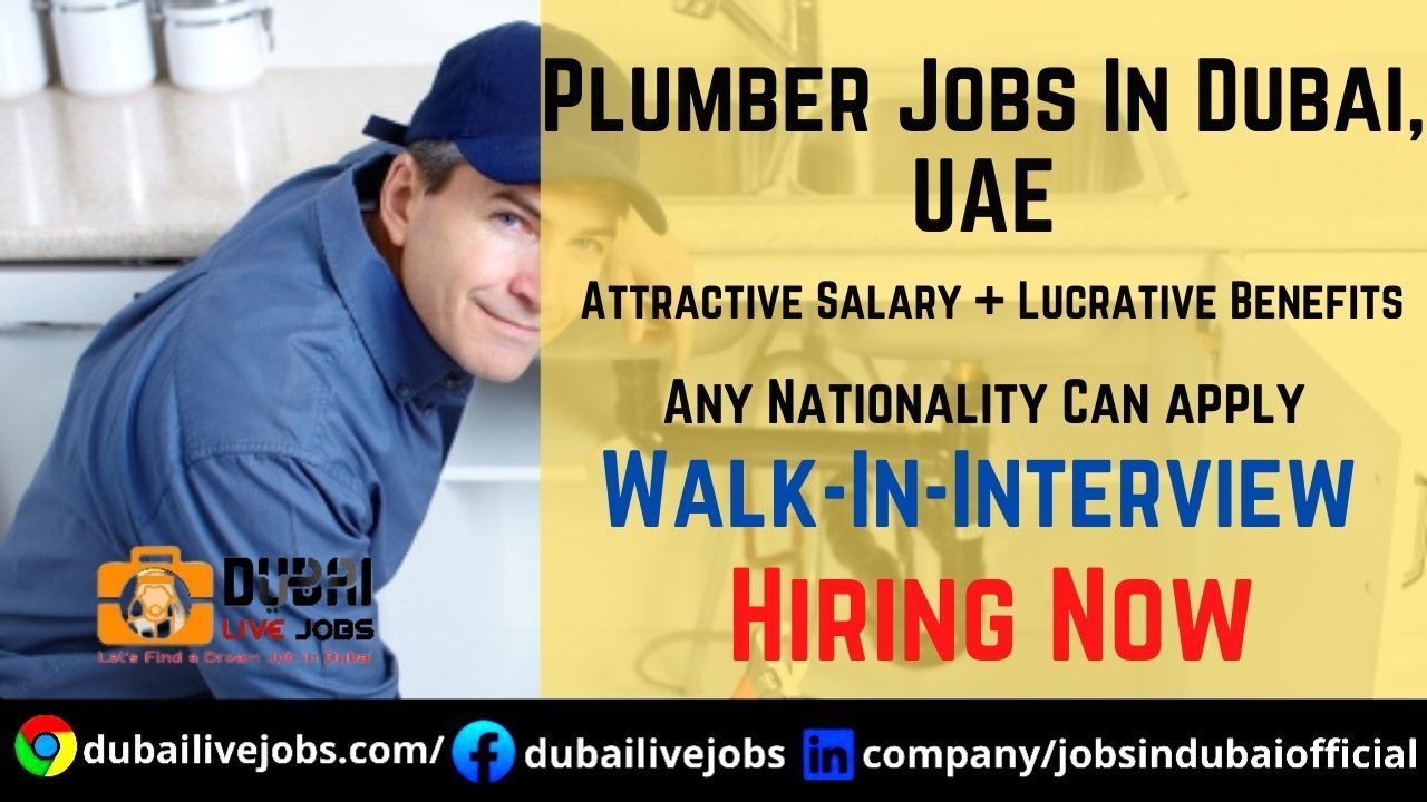 Plumber Jobs In Dubai