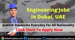 Engineering Jobs in Dubai
