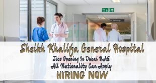 Sheikh Khalifa General Hospital Jobs