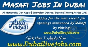 Masafi Jobs in Dubai