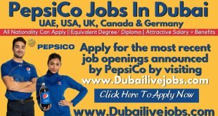 PEPSICO Jobs in Dubai