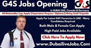 G4S Careers In Dubai