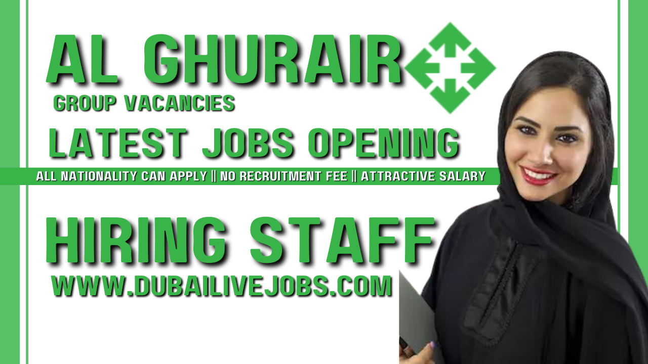 Al Ghurair Group Jobs In Dubai