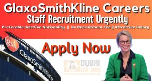 GSK Jobs In Dubai