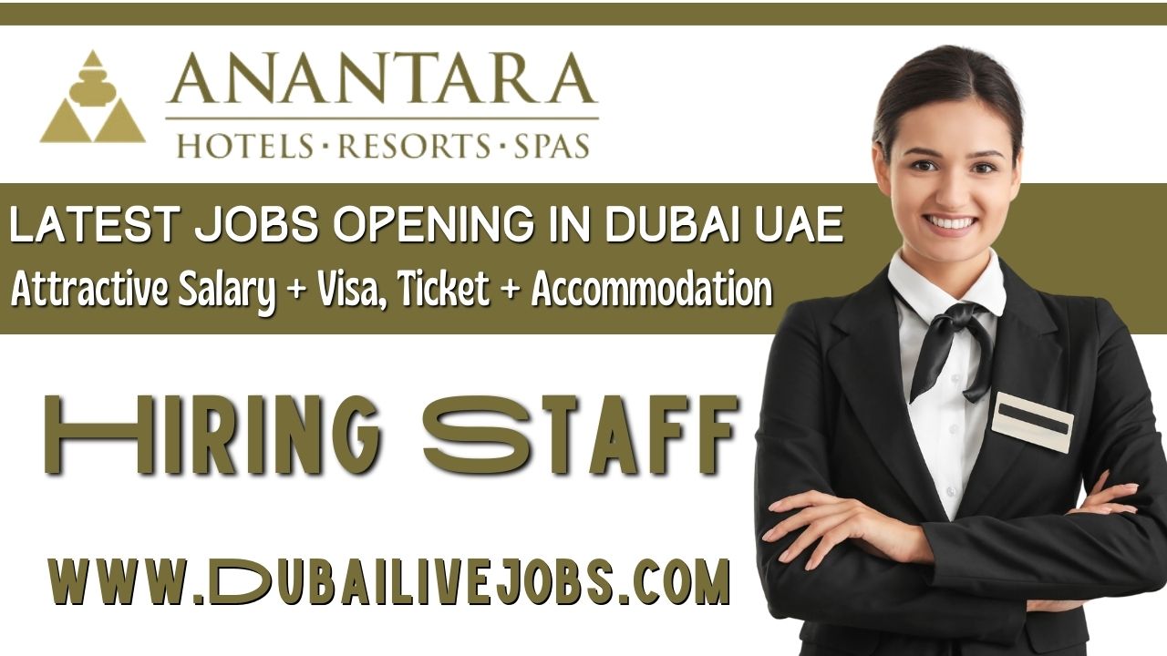 Anantara Hotel Jobs In Dubai