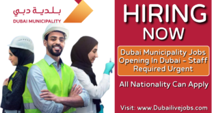 Dubai Municipality Jobs In Dubai - Dubai Municipality Careers