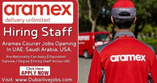 Aramex Careers Jobs In Dubai - Aramex Careers
