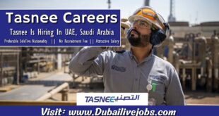 Tasnee Careers In Saudi Arabia