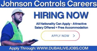 Johnson Controls Jobs In Dubai, Johnson Controls Careers In Dubai