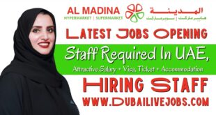 Al Madina Hypermarket Jobs In Dubai , Al Madina Hypermarket Careers