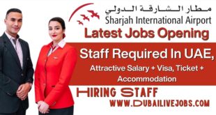 Sharjah Airport Careers In UAE, Sharjah Airport Jobs