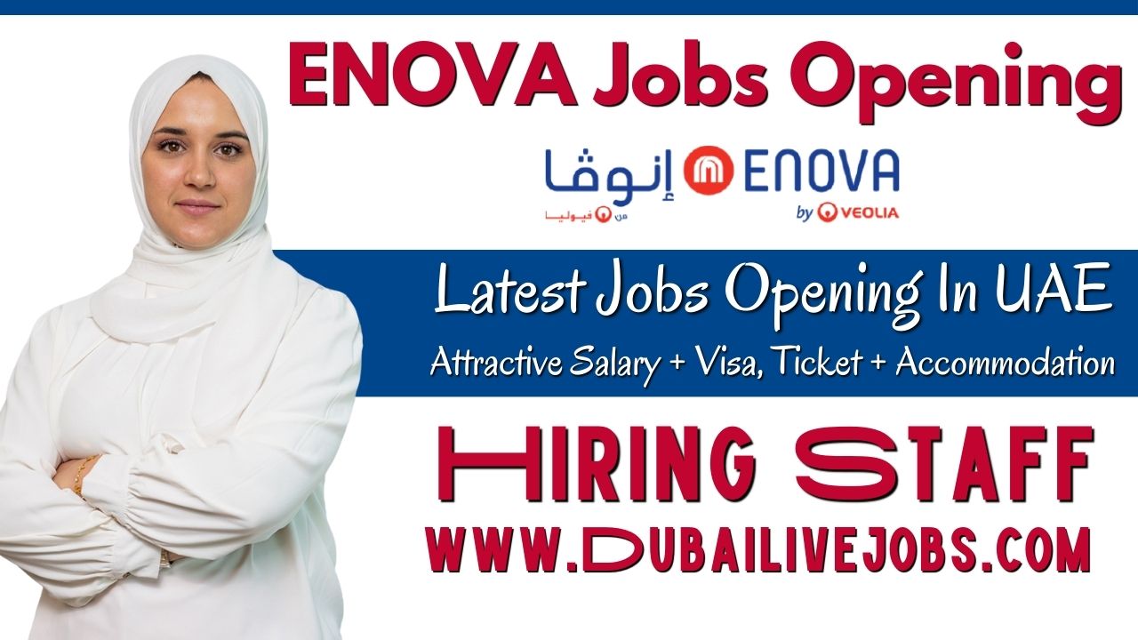 ENOVA Jobs In Dubai -ENOVA Careers