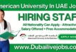 American University Jobs In UAE, American University Careers In UAE