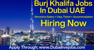 Burj Khalifa Jobs In Dubai, Burj Khalifa Careers