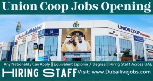 Union Coop Jobs In Dubai -Union Coop Careers