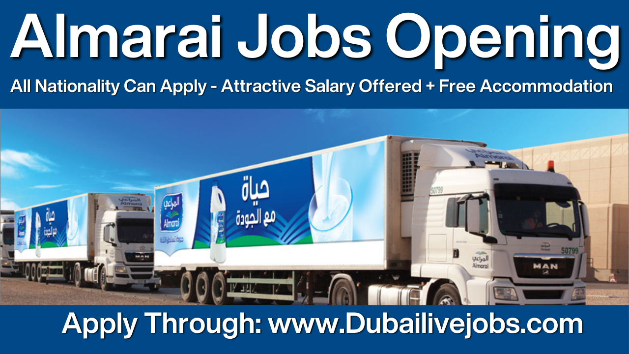 Almarai Careers In Saudi Arabia, Almarai Jobs, Almarai Vacancies 