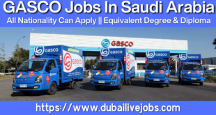 Gasco Jobs In Dubai, GASCO Careers, GASCO Careers Jobs In Dubai