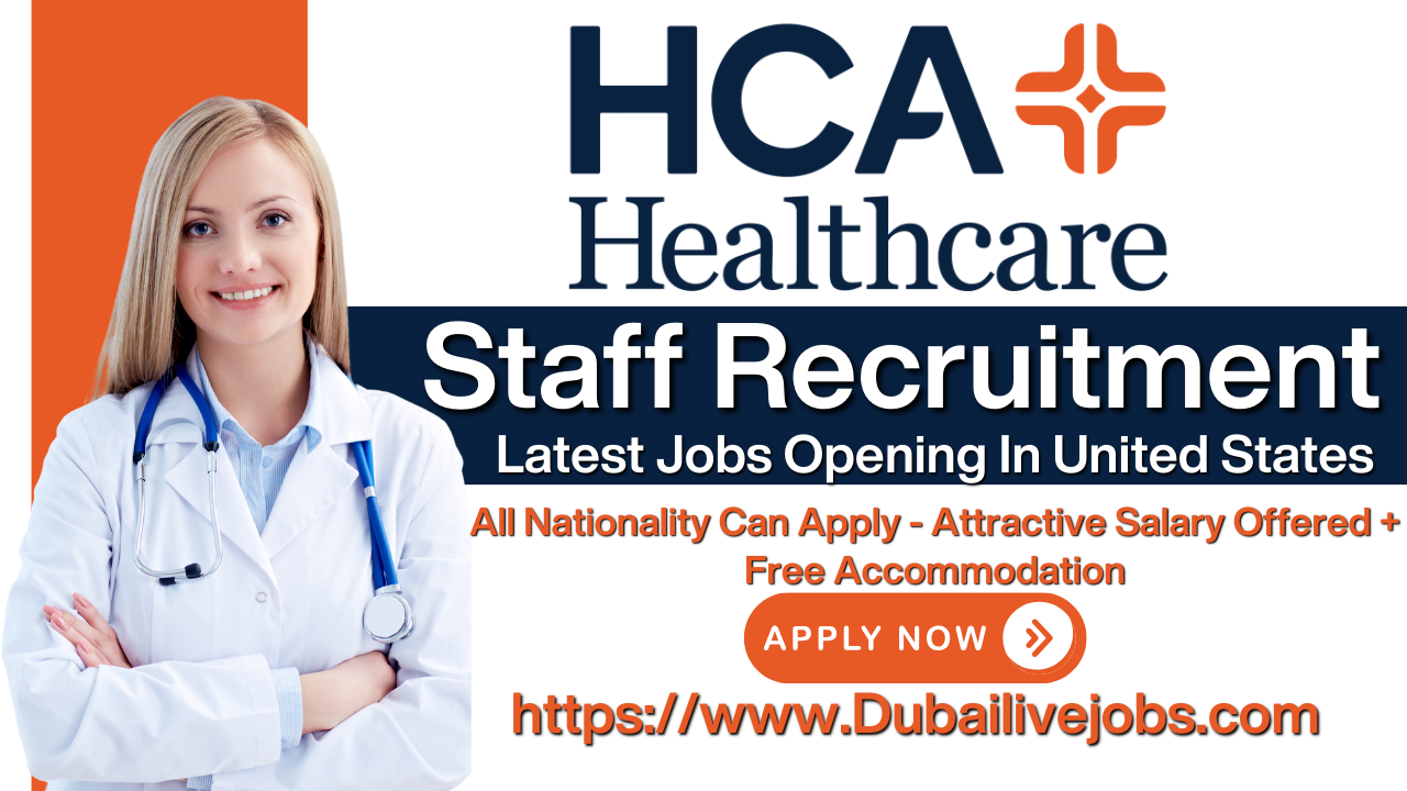 HCA Healthcare Jobs In USA