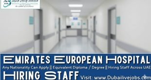 Emirates European Hospital Jobs