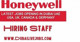 Honeywell Jobs In Dubai